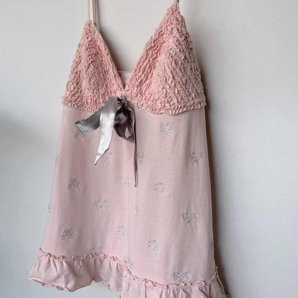 Medium, La Senza, pink babydoll sleeping top